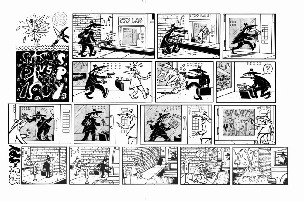Spy vs. Spy — Peter Kuper | Peter Kuper Art